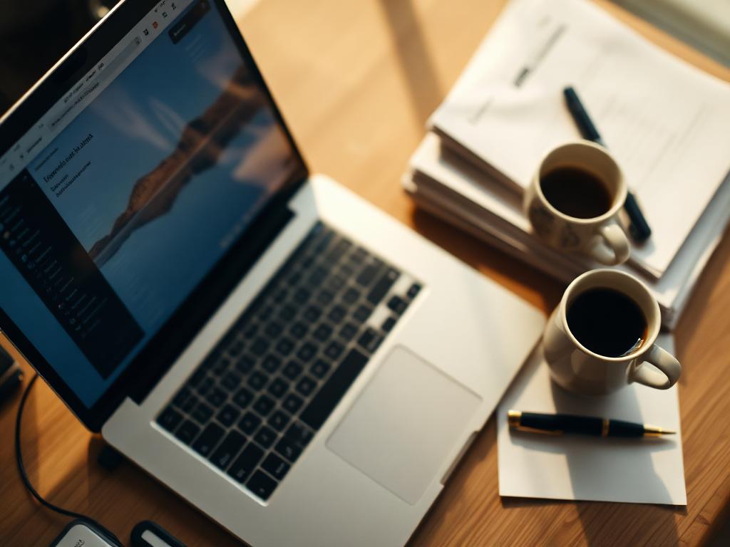 Dettaglio di un workspace, documenti e schermo