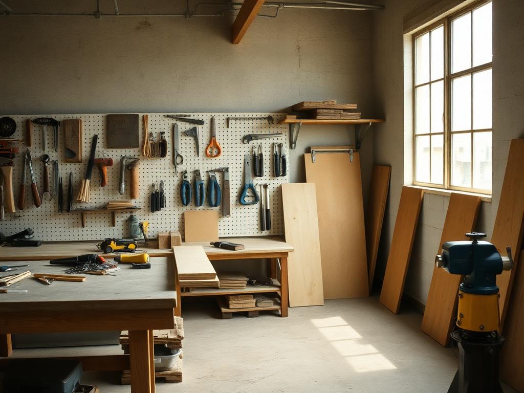 Interno di un ambiente di lavoro / officina